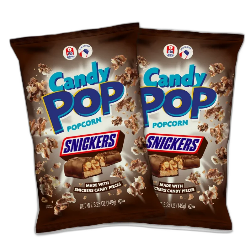 Candy Pop Snickers Popcorn